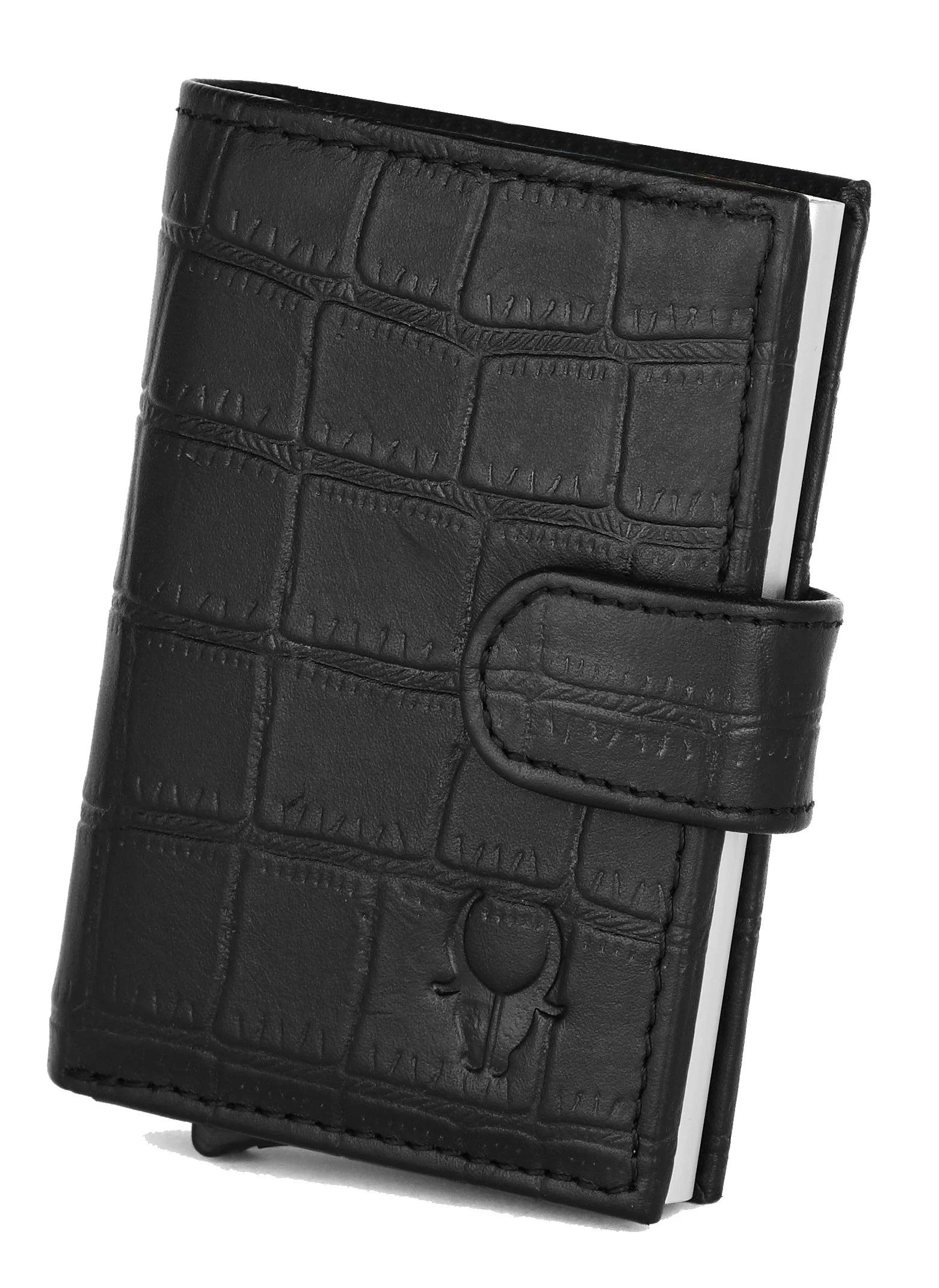 WildHorn® RFID Protected Unisex Genuine Leather Card Holder - WILDHORN