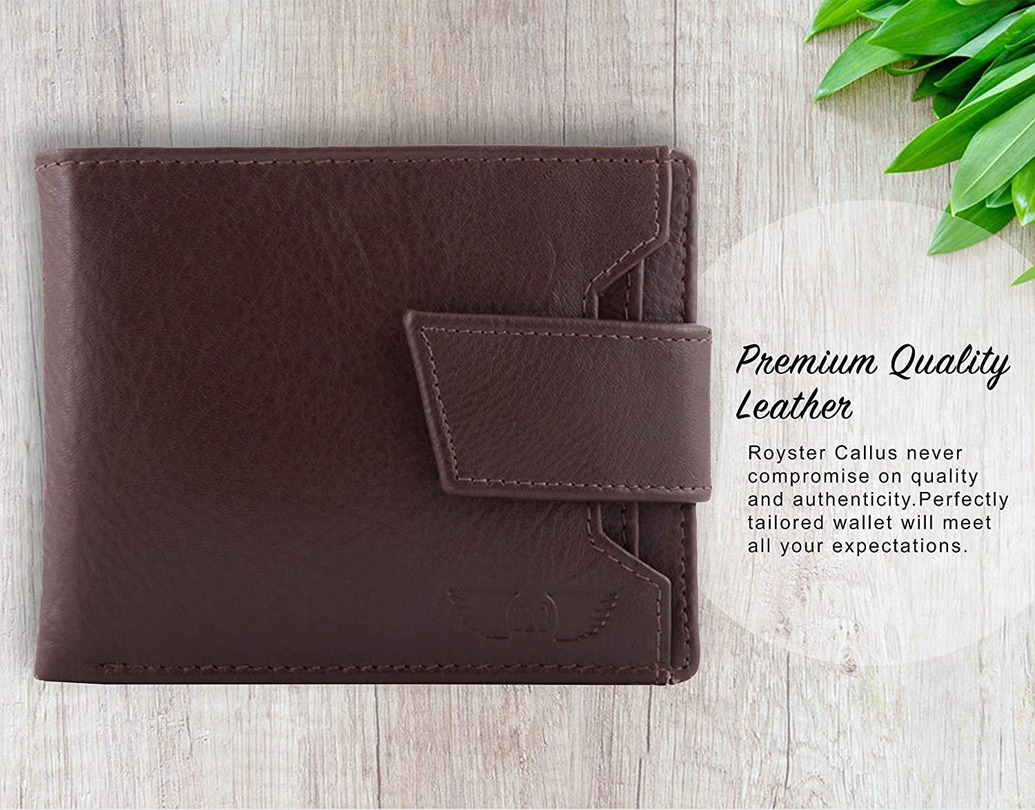 Royster Callus Brown Men's Wallet - WILDHORN