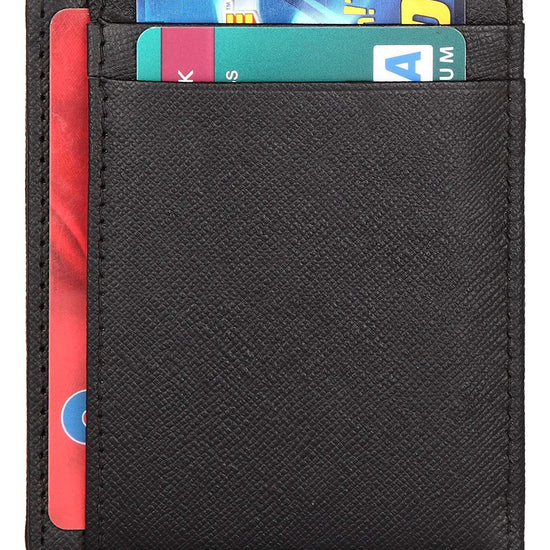 WildHorn Black Credit Card Holder - WILDHORN