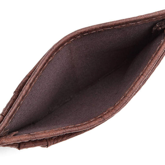 WildHorn Brown Credit Card Holder - WILDHORN