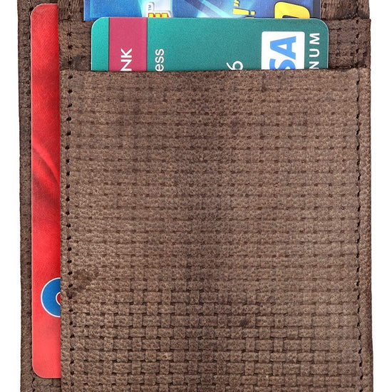 WildHorn Brown Credit Card Holder - WILDHORN