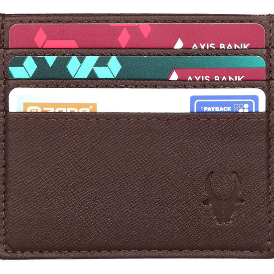 WildHorn Brown Credit Card Holder - WILDHORN
