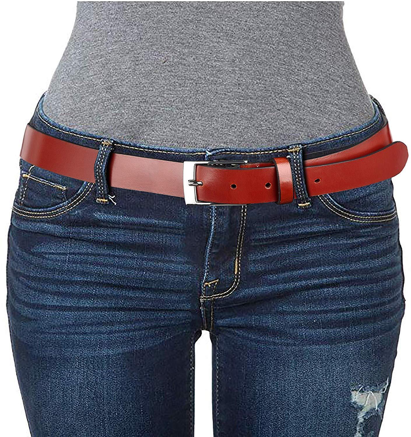WildHorn Casual 100% Genuine Leather WoMen's Leather Belt. - WILDHORN