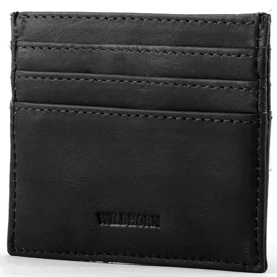 WildHorn Genuine Leather Credit Card Holder - WILDHORN