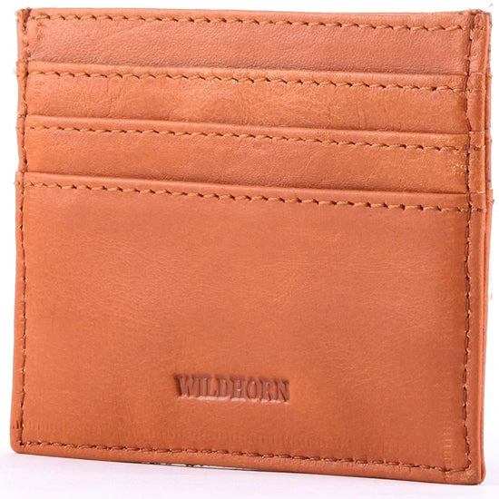 WildHorn Genuine Leather Credit Card Holder - WILDHORN