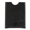 WildHorn Hand Crafted Black Genuine Leather Credit Card Holder - WILDHORN