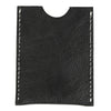 WildHorn Hand Crafted Black Genuine Leather Credit Card Holder - WILDHORN