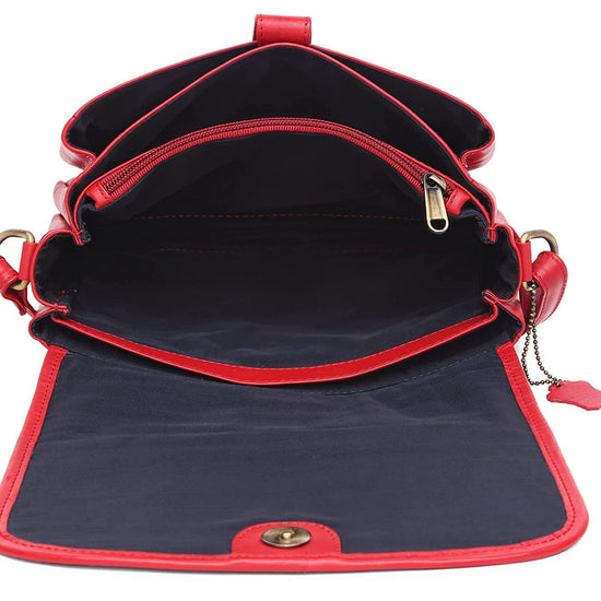 WILDHORN Oliva Crossbody Bags for Women-Premium Leather Vintage Fashion Purse with Adjustable Strap - WILDHORN