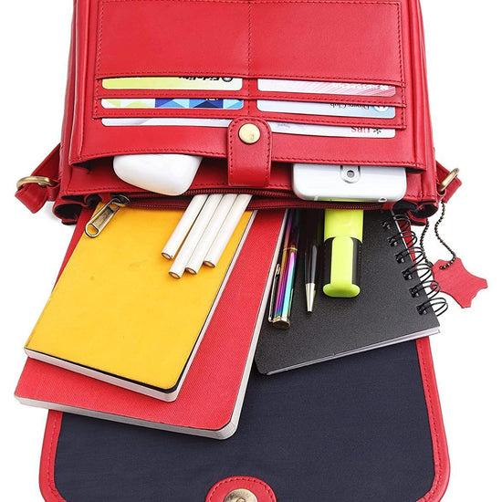 WILDHORN Oliva Crossbody Bags for Women-Premium Leather Vintage Fashion Purse with Adjustable Strap - WILDHORN