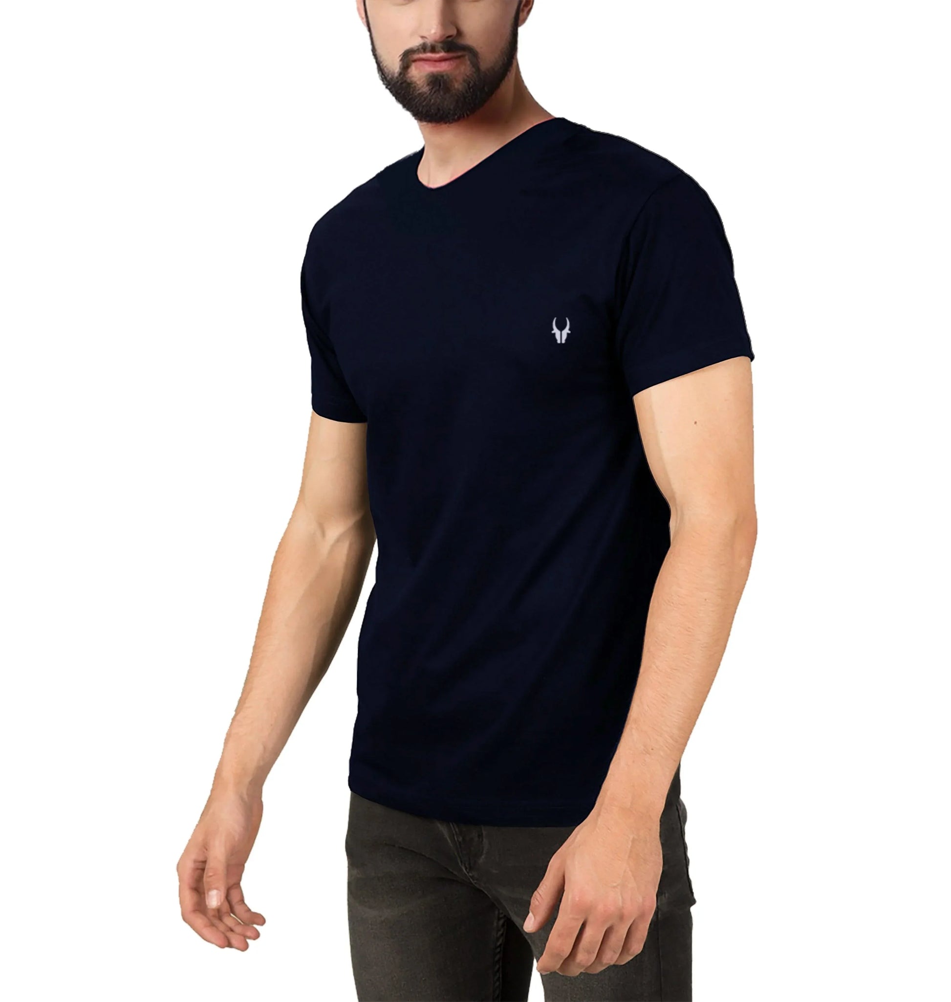 WILDHORN® 100% Cotton Regular Fit T-Shirt for Men - WILDHORN