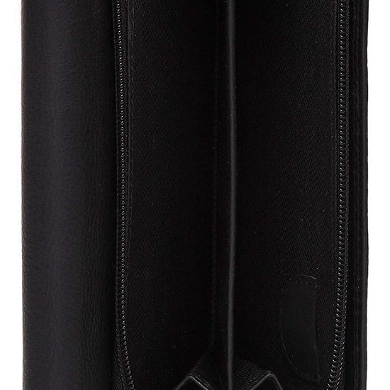WildHorn® Black Genuine Leather Wallets for Women - WILDHORN