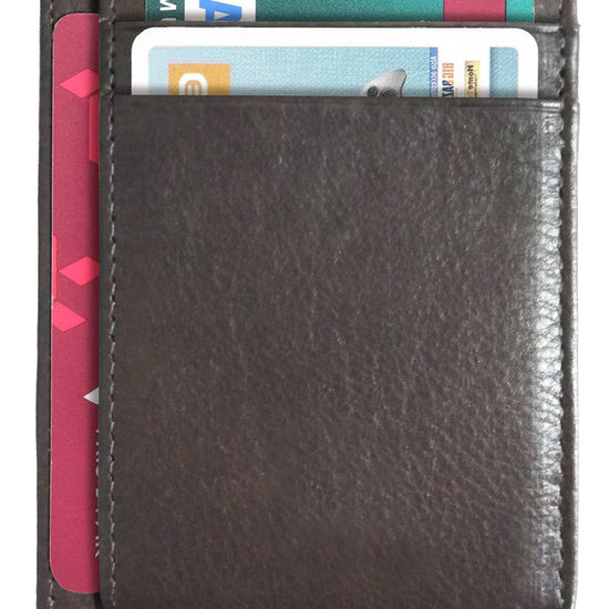 WILDHORN®Genuine Leather Card Case for Mens - WILDHORN