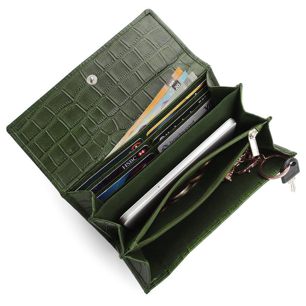 WILDHORN® Genuine Leather Wallet for Women | Purse for Women/Girls - WILDHORN
