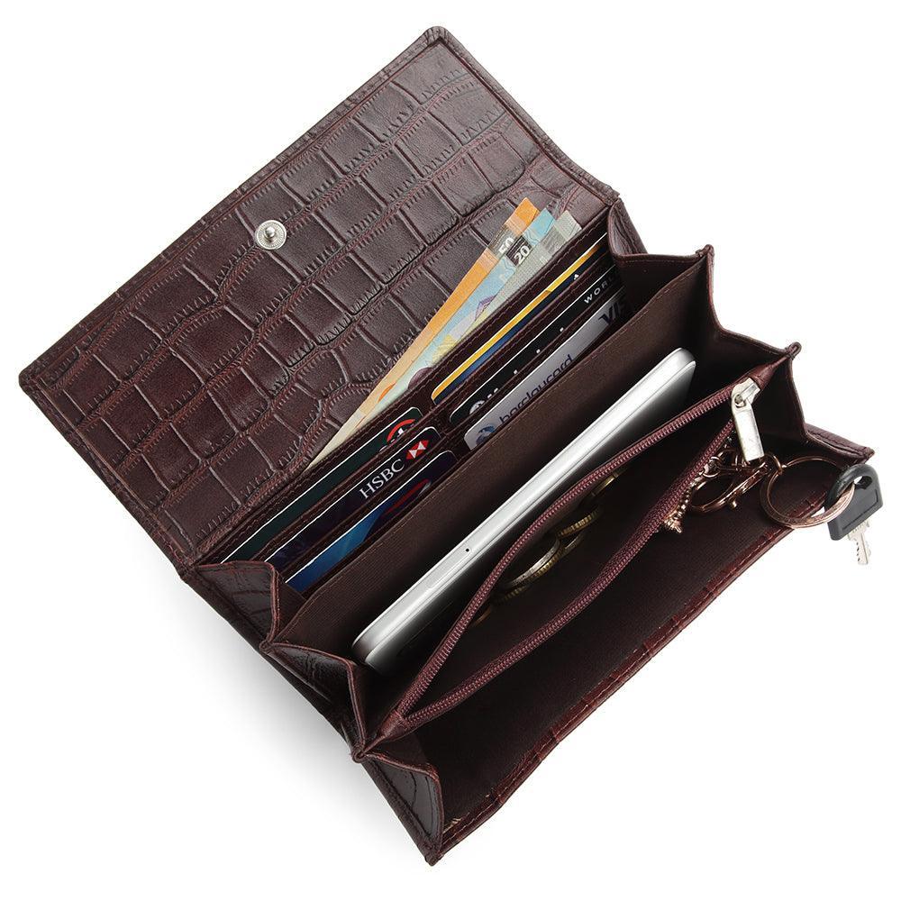 WILDHORN® Genuine Leather Wallet for Women |Purse for Women/Girls - WILDHORN