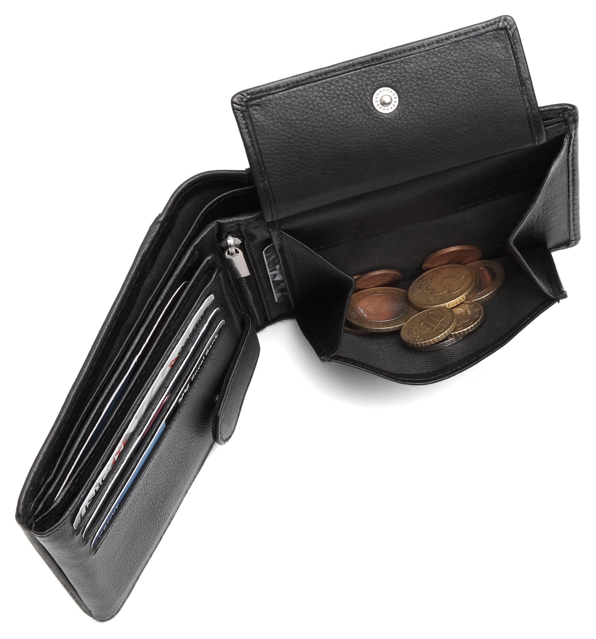 WildHorn® RFID Protected Custom Engraved Personalized High Quality Mens Leather Wallet for Gifting - WILDHORN