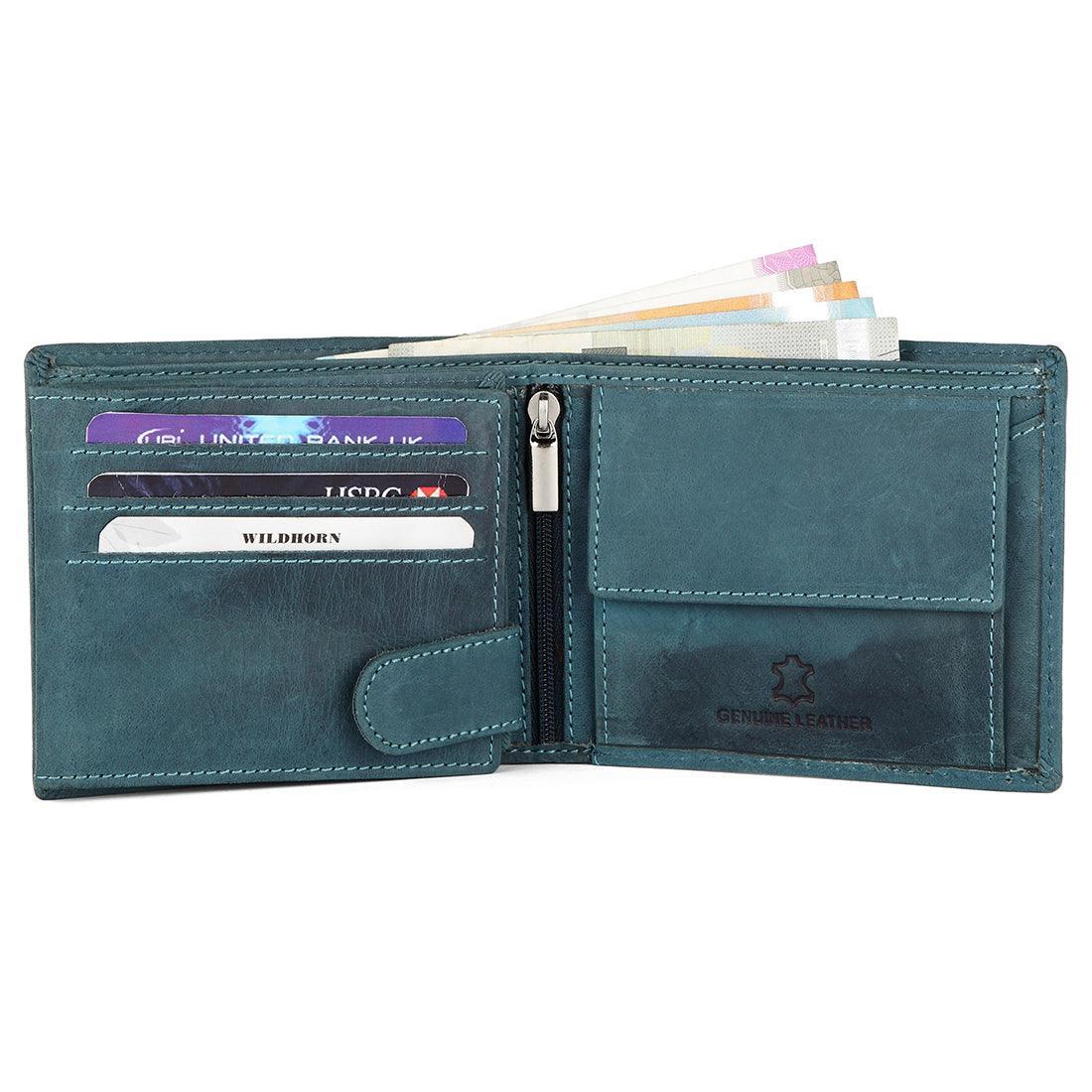WILDHORN® RFID Protected Customizable Wallet for Gifting | Engrave with Your Name,Company Name or Initials - WILDHORN