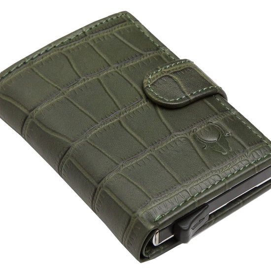 WildHorn® RFID Protected Unisex Genuine Leather Card Holder - WILDHORN