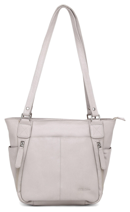 WildHorn® Upper Grain Genuine Leather Ladies Tote bag | Shoulder Bag for Girls & Women. - WILDHORN