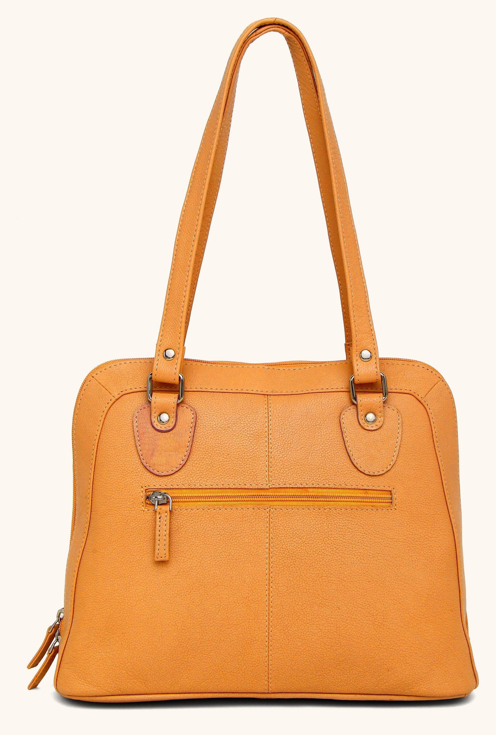 WildHorn® Upper Grain Genuine Leather Shoulder Bag for Girls & Women. - WILDHORN