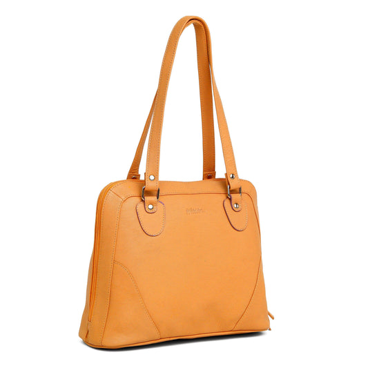 WildHorn® Upper Grain Genuine Leather Shoulder Bag for Girls & Women. - WILDHORN