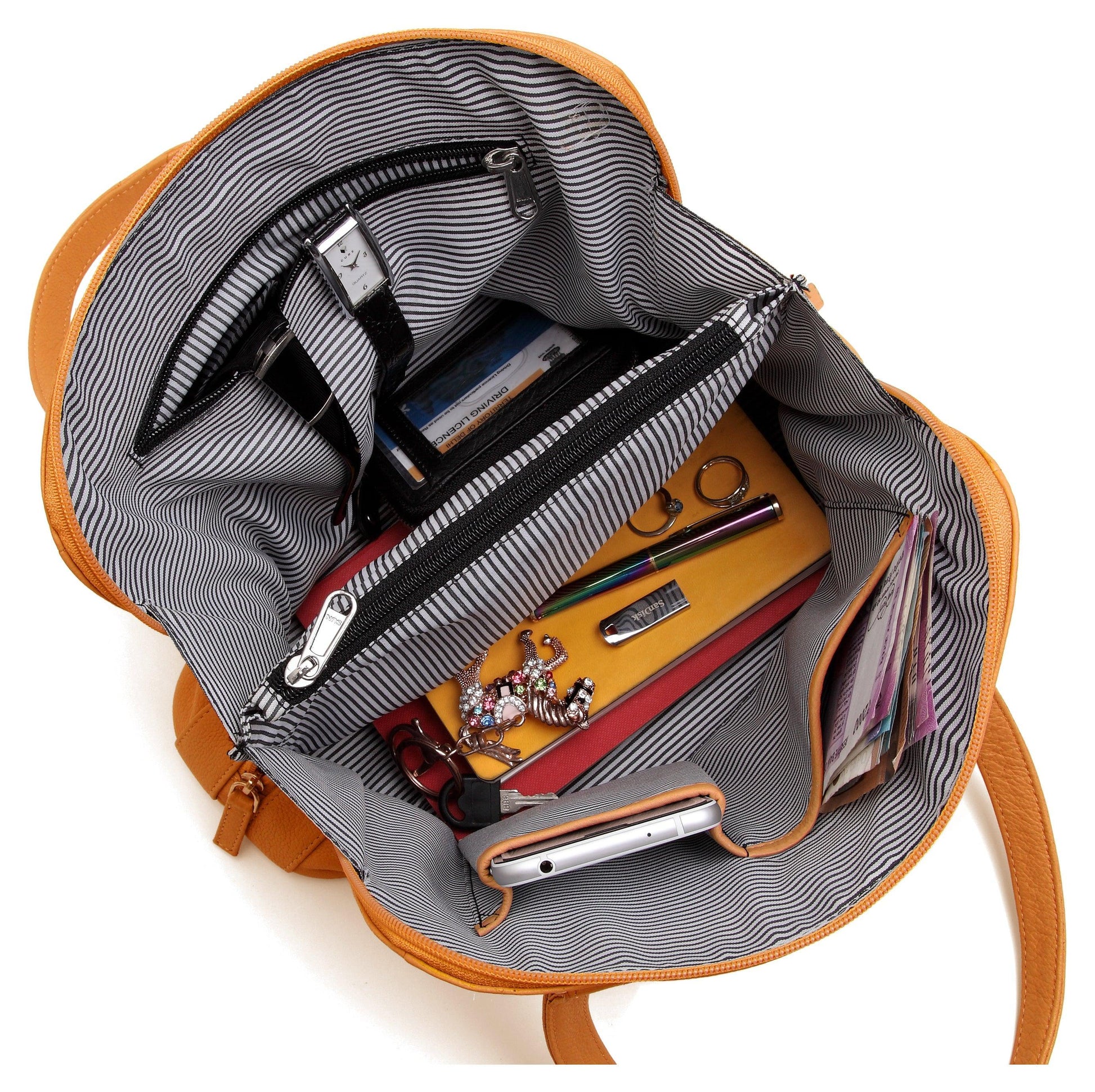 WildHorn® Upper Grain Genuine Leather Shoulder Bag for Girls & Women. - WILDHORN
