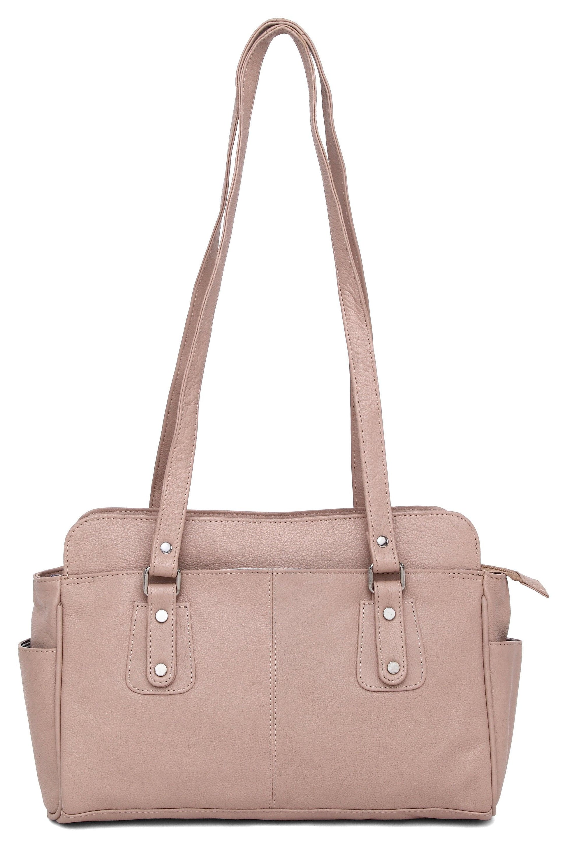 WildHorn® Upper Grain Genuine Leather Shoulder Bag for Girls & Women. - WILDHORN