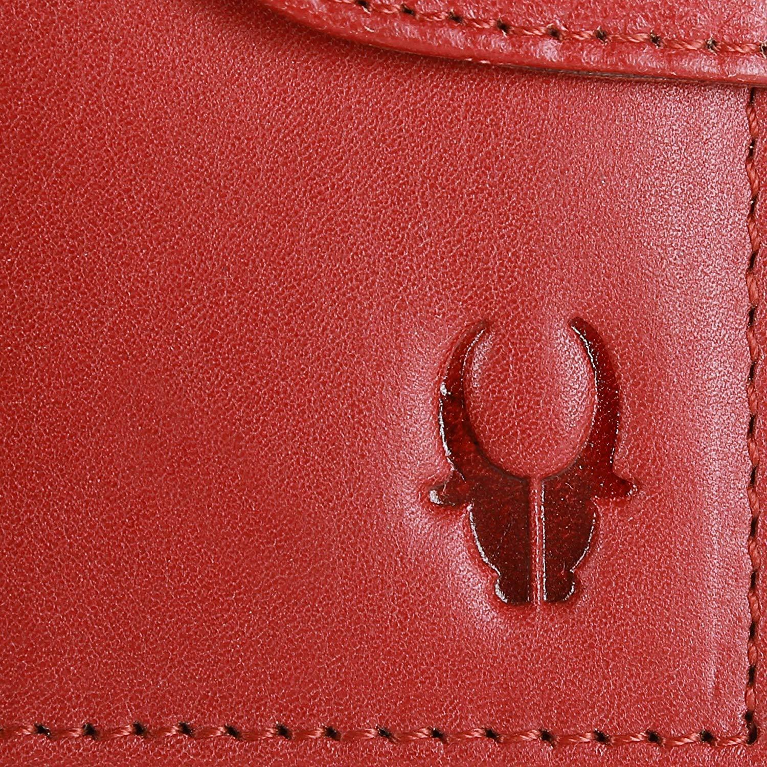 WildHorn Red Credit Card Holder - WILDHORN