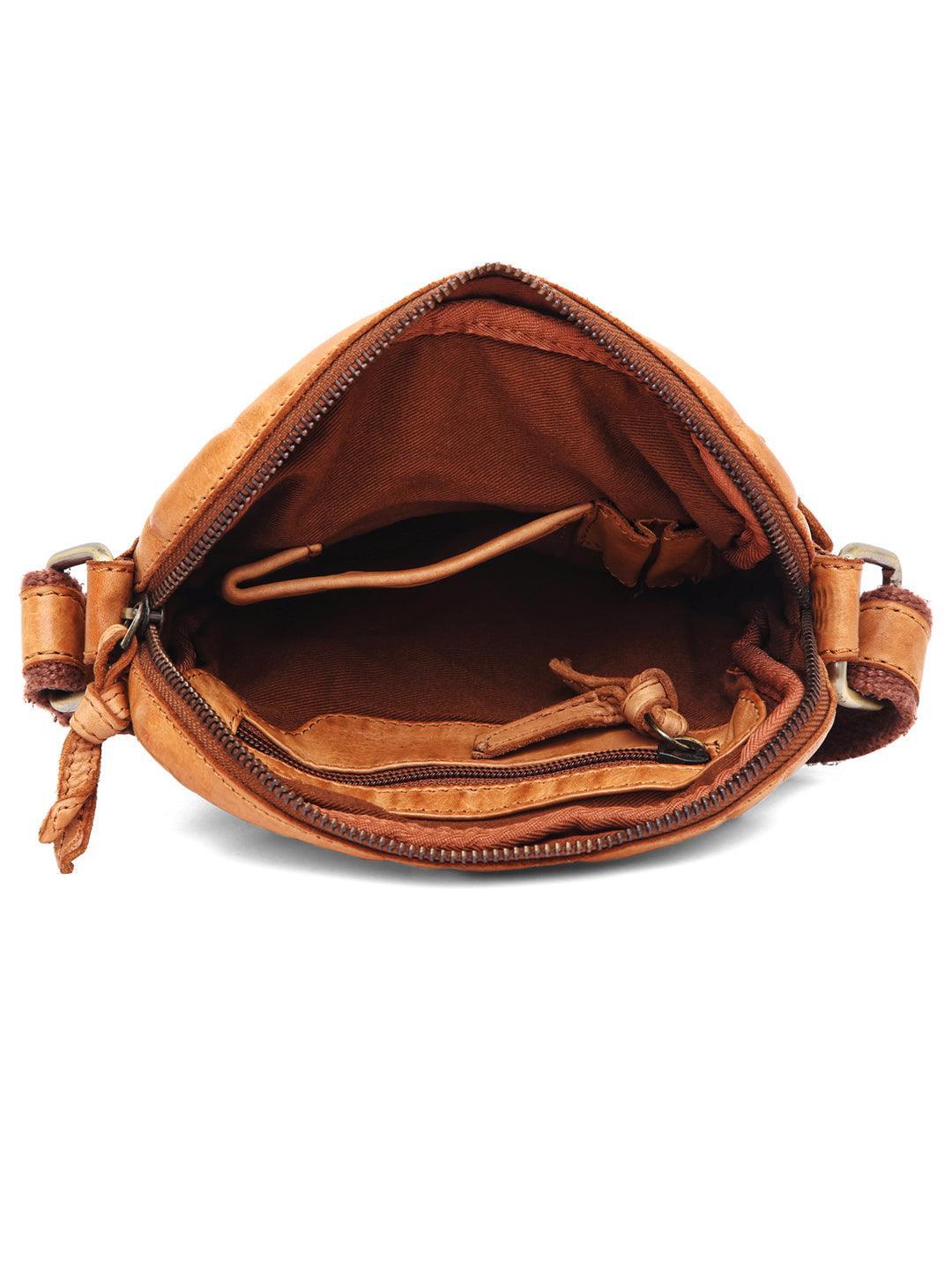 WILDHORN Top Grain Cross-Body Leather Bag For Women I Leather Sling Bag I Handcrafted I Ultra Strong Stitching I- Ideal for Travelling, Parties, Weddings & Gifts - WILDHORN