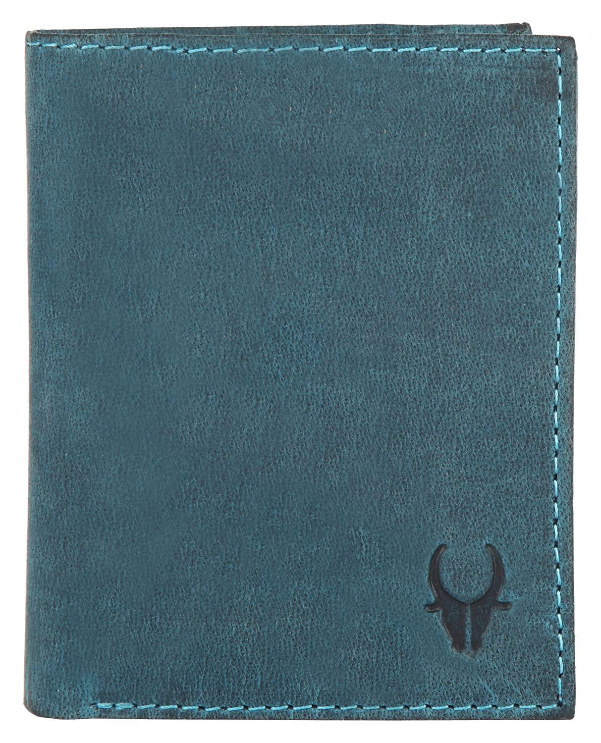 WILDHORN Top Grain Portrait Leather Wallet for Men | C-Clip Detachable Card Case I Credit & Debit Card Holder I RFID Blocking | Extra Capacity | Ultra Strong Stitching | | Gift for Him - WILDHORN