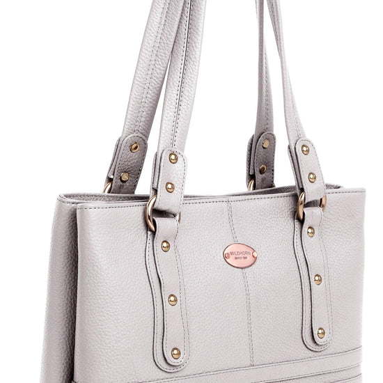 WILDHORN Upper Grain Genuine Leather Ladies Shoulder Bag | Hand Bag | Shopping Bag for Girls & Women. - WILDHORN