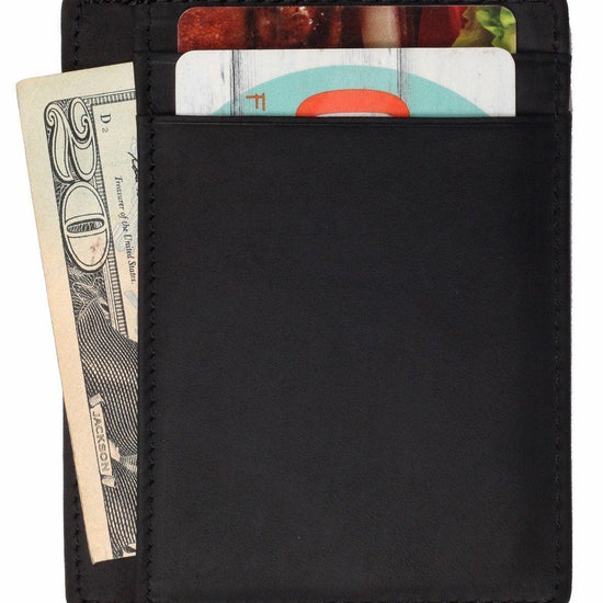 WildHorn Urban Edge Vintage Genuine Leather Credit Card Holder - WILDHORN