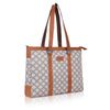 CAROLINA Laptop Tote Bag for Women I 15.6 inch Canvas Shoulder Bags for Laptop I Computer Messenger Purse I Handbag Office Briefcase Bag