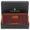WildHorn Women's Canvas Wallet Clutch - Stylish, Spacious I Zip Around Wallet for Travel, Holds Cards, Phone, Cash