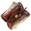 WildHorn Women's Canvas Wallet Clutch - Stylish, Spacious I Zip Around Wallet for Travel, Holds Cards, Phone, Cash
