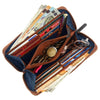 WildHorn Women's Canvas Wallet Clutch - Stylish, Spacious I Zip Around Wallet for Travel, Holds Cards, Phone, Cash