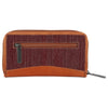 WildHorn Women's Canvas Wallet Clutch - Stylish, Spacious I Zip Around Wallet for Travel, Holds Cards, Phone, Cash
