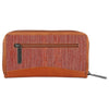 WildHorn Women's Canvas Wallet Clutch - Stylish, Spacious I Zip Around Wallet for Travel, Holds Cards, Phone, Cash