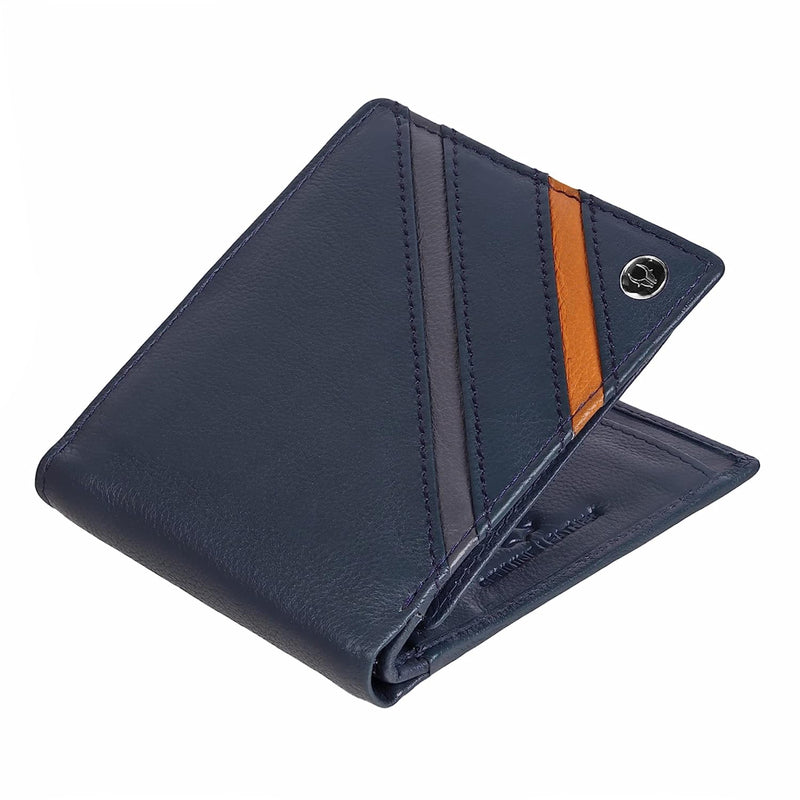 WildHorn Top Grain Leather Wallet for Men | Ultra Strong Stitching - WILDHORN