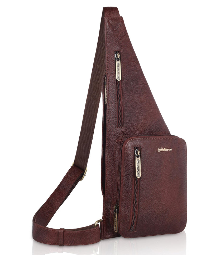 Buy Cult Factory Men Office Use Stylish Leather Sling Bag Boys Side Bag  Online at Best Prices in India - JioMart.