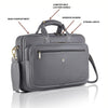 STANFORD Leather Laptop Messenger Bag for Men