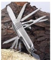 WILDHORN15-in-1 Stainless Steel Multi-Tool for daily home Use with Corkscrew, Screwdrivers
