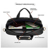 STANFORD Leather Laptop Messenger Bag for Men