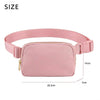 WILDHORN Nylon Waist Bag for Women
