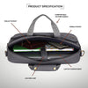 STANFORD Leather Laptop Messenger Bag for Men