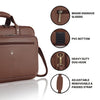 STANFORD Leather Laptop Messenger Bag for Men