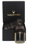 WILDHORN Top Quality Premium Leather Belt for Men