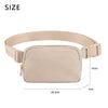 WILDHORN Nylon Waist Bag for Women