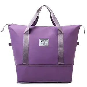 WILDHORN 40 Liters Nylon Expandable Travel Duffle Bag for Men & Women
