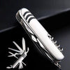 WILDHORN15-in-1 Stainless Steel Multi-Tool for daily home Use with Corkscrew, Screwdrivers