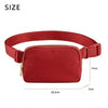 WILDHORN Nylon Waist Bag for Women